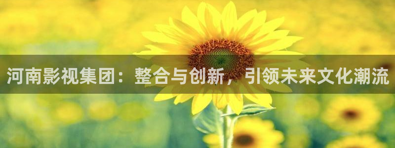 晴天影视官网免费观看：河南影视集团：整合与创新，引领未来文化潮流